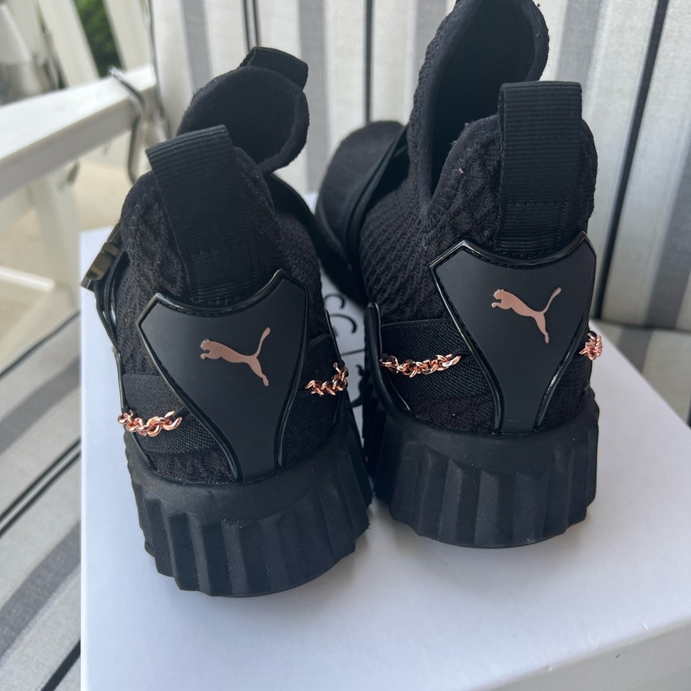 PUMA Black Rose Gold Defy Mid x SG